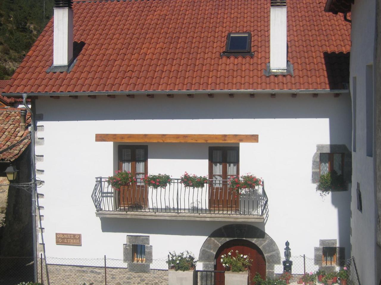 Casa Rural Ornat Etxea Vidangoz Экстерьер фото